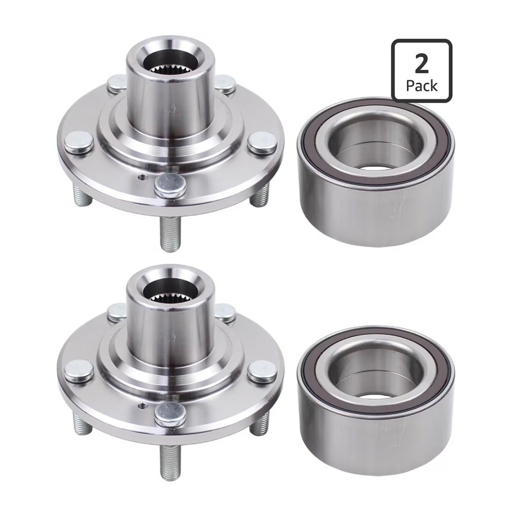 2 PK Front Wheel Hub Bearing Assembly Acura TSX  Honda Accord Crosstour